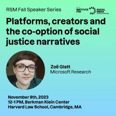 Platforms, creators and the co-option of social justice narratives