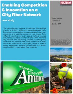 Enabling Competition & Innovation on a City Fiber Network