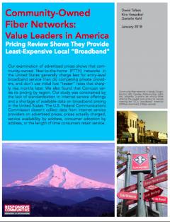 Community-Owned Fiber Networks: Value Leaders in America