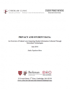 Privacy and Student Data