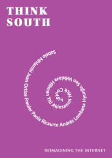 The purple cover of the "think south" report