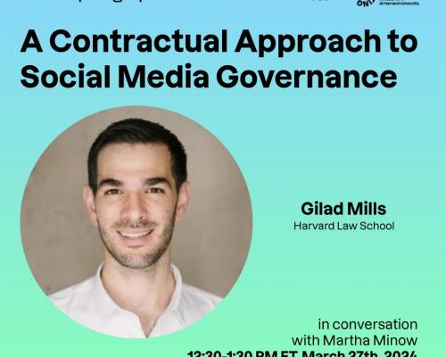 A Contractual Approach to Social Media Governance 