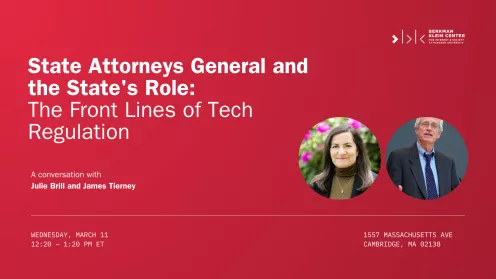 State Attorneys General and the State's Role: The Front Lines of Tech Regulation