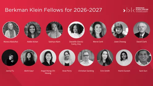 BKC Welcomes 2026-27 Fellows