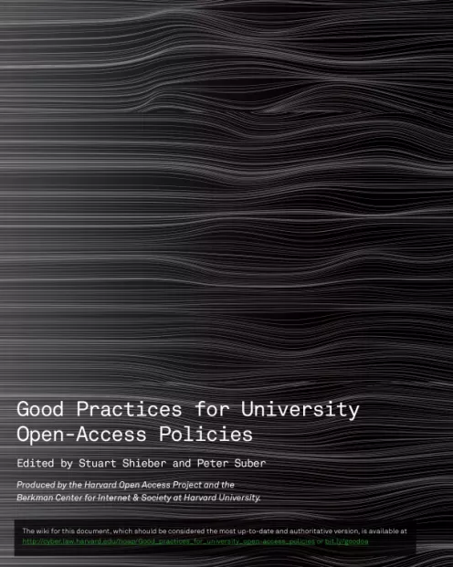 Good Practices for University Open-Access Policies