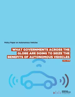 What Governments Across The Globe Are Doing To Seize The Benefits Of Autonomous Vehicles
