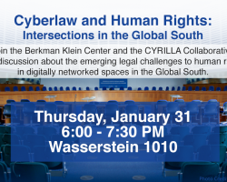 Cyberlaw and Human Rights
