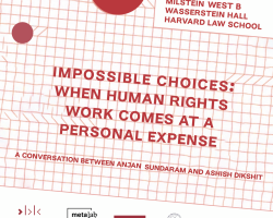 Impossible Choices: When Human Rights Work Comes at a Personal Expense