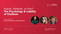 Friend, Flatterer, or Foe? The Psychology and Liability of Chatbots