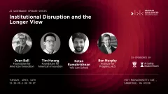 Institutional Disruption and the Longer View