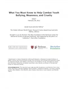 What You Must Know to Help Combat Youth Bullying, Meanness, and Cruelty