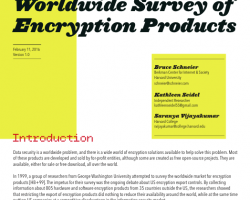 A Worldwide Survey of Encryption Products