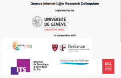 Geneva Internet L@w Research Colloquium
